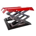 thumbnail image 4 of Bunblic 1/18 Car Lifter Model Ornament 3 Adjustable Heights Display Collections Miniature Scene Accessories Miniature Landscape Decor Red, 4 of 6