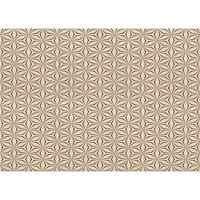 Ahgly Company Machine Washable Indoor Rectangle Transitional Brown Area Rugs, 2' x 4'