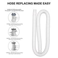 thumbnail image 5 of Inflatable Pool with Filter Pump Replacement of Water of Inflatable Hot Spring Swimming Pool Hose Is Suitable for 300/330/530/1000 Gallon Swimming Pool Pump Swimming Pool with Filter Pump, 5 of 5