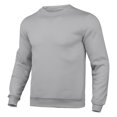 thumbnail image 1 of Ediodpoh Chandail pour Homme Ajusté Automne Décontracté Uni à Col Rond Haut Couleur Col Rond Long Manteau Automne Poche Manches Longues Blouse pour Homme Chandail à Col Rond Gris m, 1 of 3