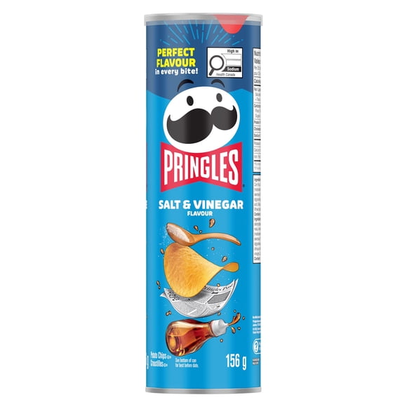 Pringles Salt & Vinegar Flavour Potato Chips 156 G