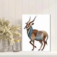 thumbnail image 2 of Qisvanset Ring tailed Lemur Canvas Print 12x16 Inch Nursery Decor, 2 of 8