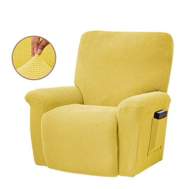 CHOK Stretch Recliner Sofa Covers Non Slip Furniture Protector Soft Thick Covers with Elastic For Home New