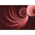 thumbnail image 1 of Ahgly Company Machine Washable Indoor Rectangle Transitional Fire Brick Red Area Rugs, 2' x 4', 1 of 7