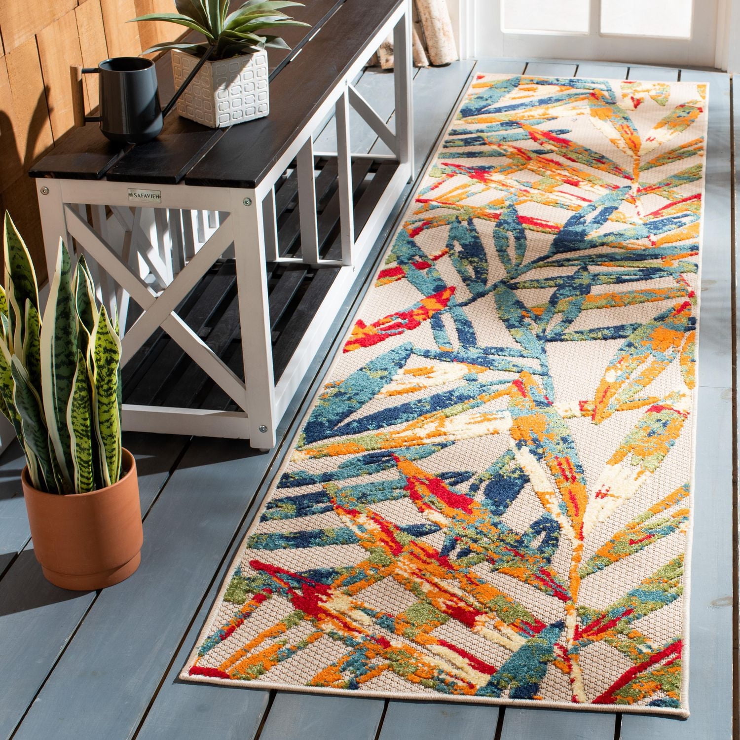 Safavieh Cabana Greta Floral Outdoor Area Rug