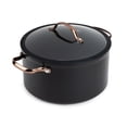 thumbnail image 2 of Thyme & Table Signature 12-Piece Cookware Set Non-Stick - Rose Gold, 2 of 7
