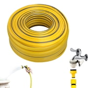 WUSUOWEI Thickened HeavyDuty Garden Hose High Pressure Washer PowerWasher Hose Bendable Flexible Watering Nozzle Hose for Home Car Wash Garden Yard Watering,LeakProof WearResistant