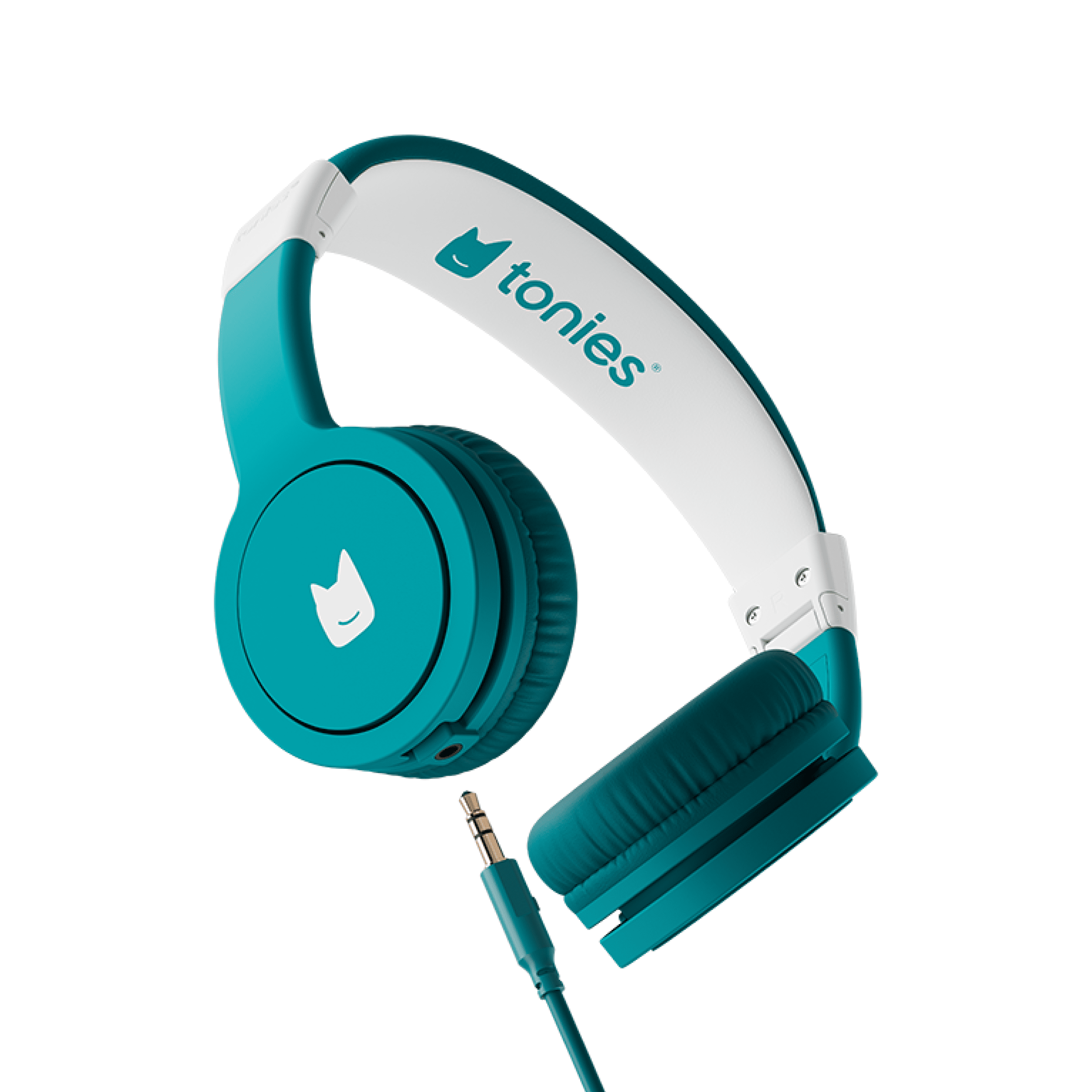 tonies Wired Headphones: Tropical Teal