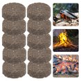 thumbnail image 1 of OULII 10Pack Natural Wood Firelighters Dark Brown Fire Starter for Camping, 1 of 5