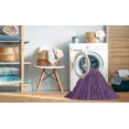 thumbnail image 2 of Ahgly Tapis Rectangulaire Lavable en Machine Intérieur Transitionnel Violet, 3 Pieds x 5 Pieds, 2 of 7
