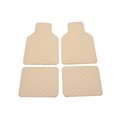 thumbnail image 1 of Maytalsory 4 Pcs Tapis de Sol pour Voiture Doublure Automobile Tapis Lavable Réutilisable Beige, 1 of 6