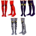 thumbnail image 4 of Costumes d'Halloween pour Femmes et Filles Adultes Accessoires de Cosplay Bas Chaussettes, 4 of 4
