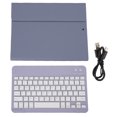 thumbnail image 2 of Tablet Wireless Keyboard, Rechargeable 7 Color Backlit Tablet Keyboard Case  for Work Study Blue, 2 of 7