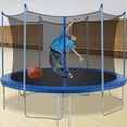 thumbnail image 2 of FDW Trampoline Extérieur de 12 Pieds, Filet d'Enceinte, Échelle et Housse de Ressort en PVC – Plaisir de Mise en Forme Sécuritaire pour Enfants, 2 of 6