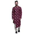 thumbnail image 1 of Atasi Cotton Printed Kurta Set For Men Designer Casual Kurta Pajama Clothing, 1 of 2