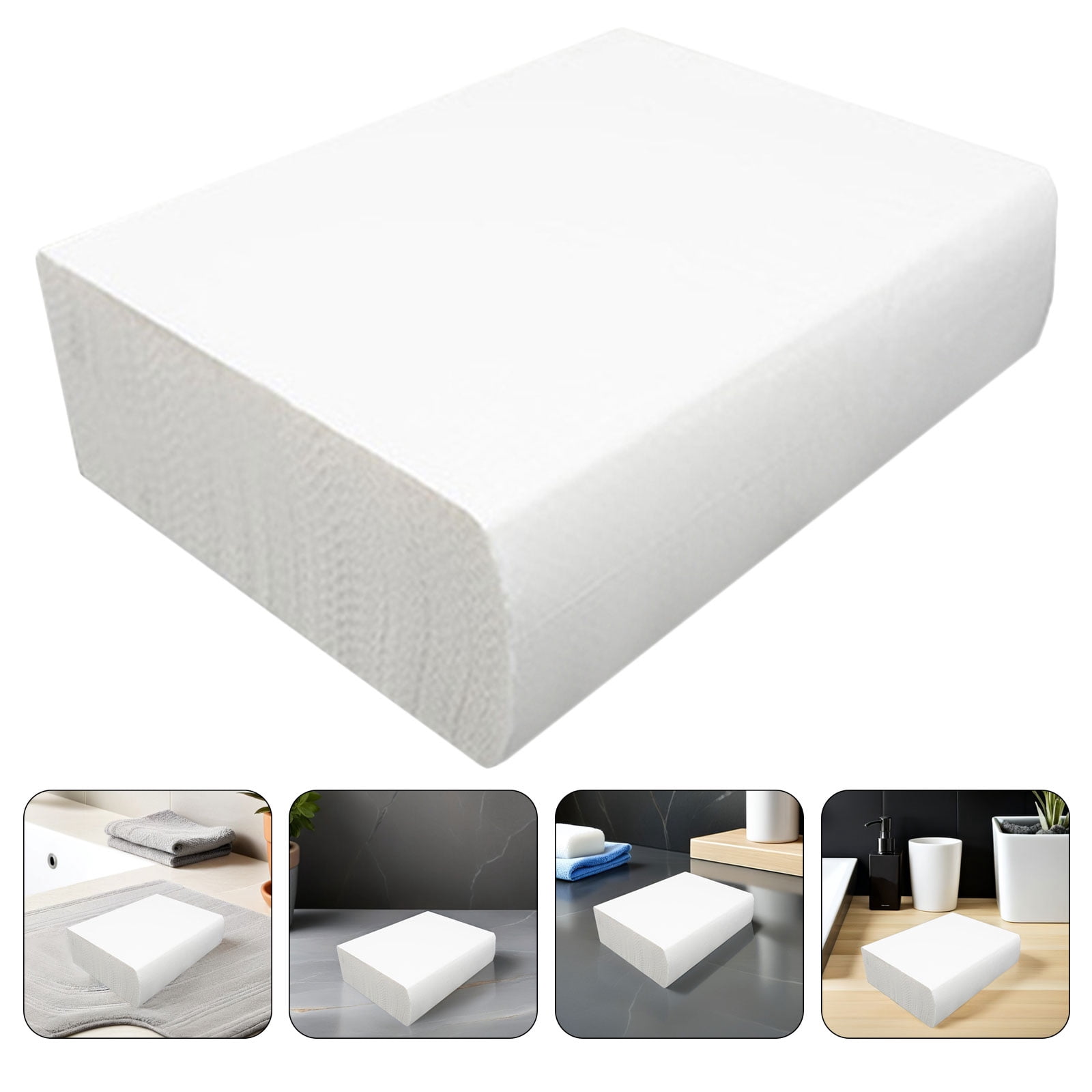 QUMIIRITY 5Set of Thick Design Hand Paper Towels Disposable Bathroom Towels for General Public