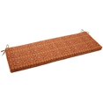 thumbnail image 1 of Coussin de Causeuse d'Extérieur en Polyester Filé de 57 Po sur 19 Po - Vanya Paprika, 1 of 3