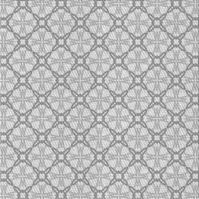 Ahgly Company Machine Washable Indoor Square Transitional Gunmetal Gray Area Rugs, 7' Square
