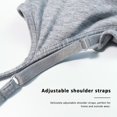 thumbnail image 3 of Womens Camisole Adjustable Strap Tank Tops with Shelf Bra Stretch Undershirts, 3 of 7