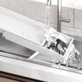 thumbnail image 4 of Dry Dish Rack Dishwashing Rack Kitchen Plate Rack Drain Tray for Dish Rack Compact Dish Rack Draining Dish Rack, 15.2x6.1 in, 4 of 7