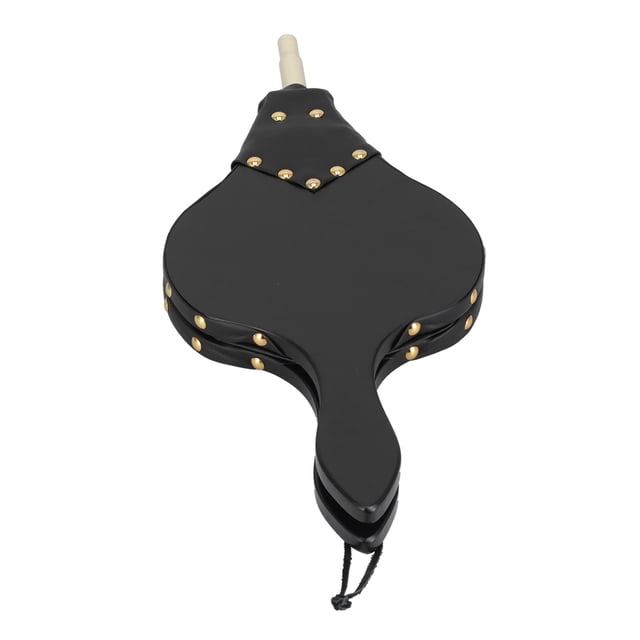 Soufflets de Cheminée, Soufflet de Bois de Cheminée Rivets Métalliques Portables pour Cheminée Intérieure pour Barbecue
