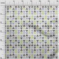 thumbnail image 2 of oneOone Georgette Viscose Fabric Triangle Ikat Print Sewing Fabric BTY 42 Inch Wide, 2 of 4