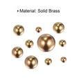 thumbnail image 5 of Unique Bargains Billes de Roulement en Laiton Massif de Précision 4,5 mm pour Décoration de Roulements et Valves, Lot de 80, 5 of 5