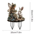 thumbnail image 2 of Nouveau Piquet de Jardin Tendance Lapin de Pâques Jardin Piquet de Jardin de Pâques Décoration de Pâques Rétro Lapin de Pâques Oeuf de Pâques Logo de Jardin Décoration de Pâques Extérieure Lapin de Pâques Oeuf de Pâques Lo de Pâques, 2 of 3