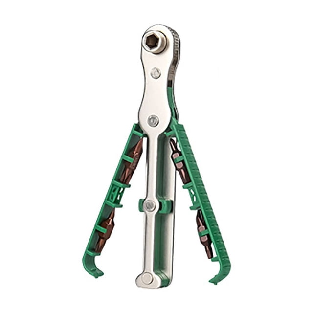 Boovnll Tool Kit, Bi-Directional Multi-Function Ratchet Screwdriver Forward and Reverse Tight Space Turn Wrench, Tool Set, Home Essentials, Household Essentials