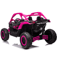 thumbnail image 3 of KidsVIP 2x24V Can-Am Maverick RS 2 Seater 4x4 Ride On UTV Buggy with Rubber Wheels, Music & Remote, 3 of 6