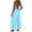 Light Blue#women summer jump suit, variant on SZJXBUY Womens Jump Suit Casual Plus Size Spaghetti Strap Backless Jumpsuits Dressy Dressy Sleeveless Beach Vacation Wide Leg Long Overalls Sky Blue,M
