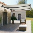 thumbnail image 1 of vidaXL Awning Post Set Anthracite 600x245 cm Iron, 1 of 5