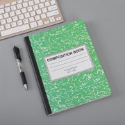 Composition Notebooks Wide Ruled Notebook Wide Ruled Composition Book Wide Notebook PaperSewn Binding Cover Assorted Colors, 7.4x9.6"