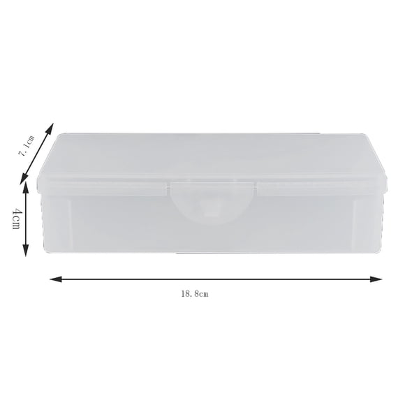 Storage Boxes with Lids Storage Box Plastic Stationery Storage Box Portable Packaging Box Empty Box Storage Tool Small Tool Box
