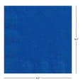 thumbnail image 5 of Serviettes de table bleu électrique, 65 ct, 5 of 5