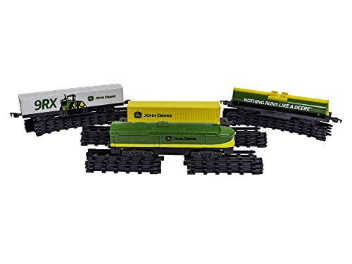Lionel John Deere Battery-Operated Mini Diesel Train Set