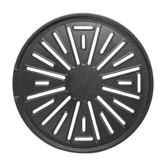 Elodie BBQ Grill Pan Cooking Meat Round Frying Pan for Stove Camping Indoor Outdoor Big Flower
