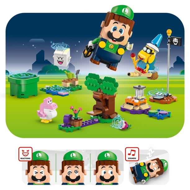 LEGO Super Mario Adventures with Interactive LEGO Luigi Toy