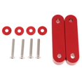 thumbnail image 2 of S SERENABLE Universal Fit Practical Aluminum Spacer Set Made of Aluminum Alloy Red, 2 of 9