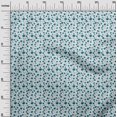 thumbnail image 3 of oneOone Cotton Poplin Blue2 Fabric Florals Craft Projects Decor Fabric Printed By The Yard 56 Inch Wide, 3 of 4