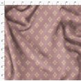 thumbnail image 4 of Soimoi Modal Satin Fabric Floral Block Printed Fabric 1 Yard 42 Inch Wide, 4 of 5