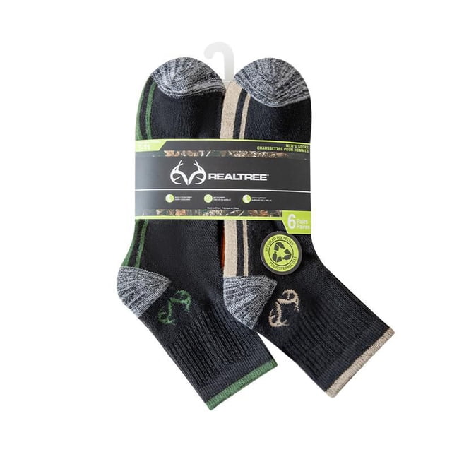 Real Tree Men's Ankle Socks 6-Pack