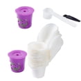 thumbnail image 4 of 50x Cafe Filter Paper with Lid Replacement Premium Single Reusable pod for 2.0 Maker Accessories , Style C, 4 of 8