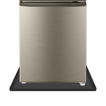 Tapis de Mini-Frigo en Silicone, Plateau d'Égouttement, Moule d'Égouttement pour Mini-Frigo pour la Plupart des Mini-Frigo, Noir