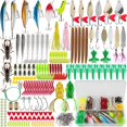 thumbnail image 1 of HLONK Gear Tackle Box Attractants Fishing Lures for Bass Trout  302 Count, 1 of 7