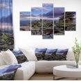 thumbnail image 1 of Piled Stones in Summer Mountains - Landscape Photography Canvas Print, 1 of 3