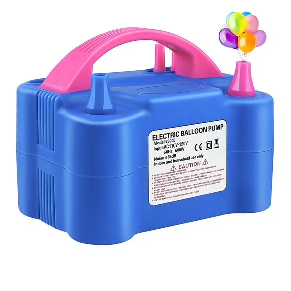 karymi Balloons Aerate Pump 73005 Balloons Pump Double Hole Balloons Punching Machine Automatic Aerate Pump Electric Aerate Cylinder Summer Savings