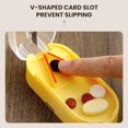 thumbnail image 2 of Pill Cutter Travel Pill Organizer, 2025 New 3 Compartment Small Pill Box Pill Cutter Splitter for Small or Large Pills, Small Pill Container Portable Pill Case for Pocket Purse Pill Organizer (Green), 2 of 5