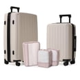 thumbnail image 1 of 5-Piece Hardside Luggage Set: 28" Spinner Suitcase, 20" Carry-On & 3 Packing Cubes, 1 of 9