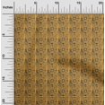 thumbnail image 1 of oneOone Polyester Lycra Fabric Swirl & Floral Block Printed Fabric 1 Yard 56 Inch Wide, 1 of 4
